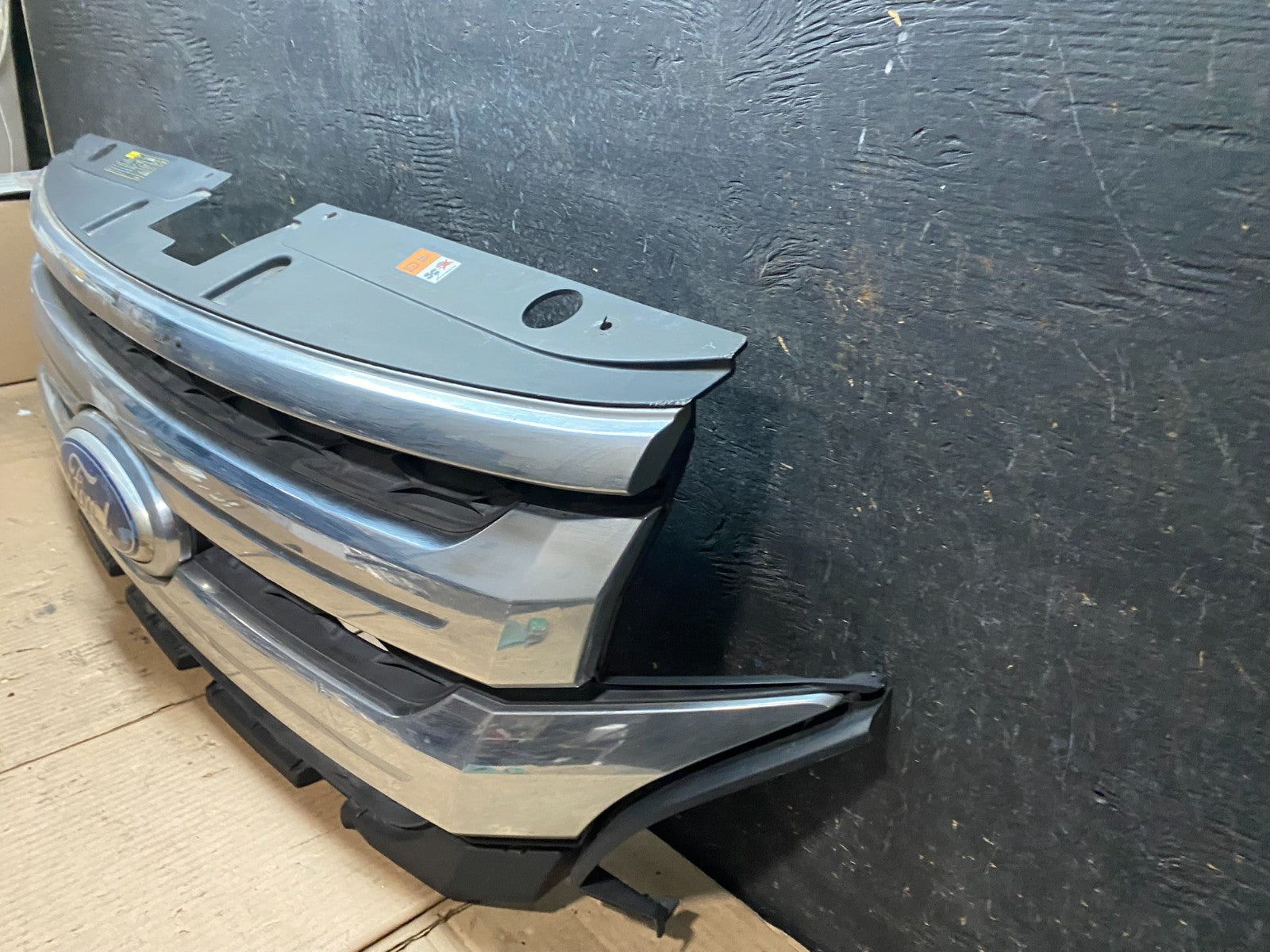 2011 2012 2013 Ford Edge Front Upper Chrome Grille Grill Oem W4612 DG1
