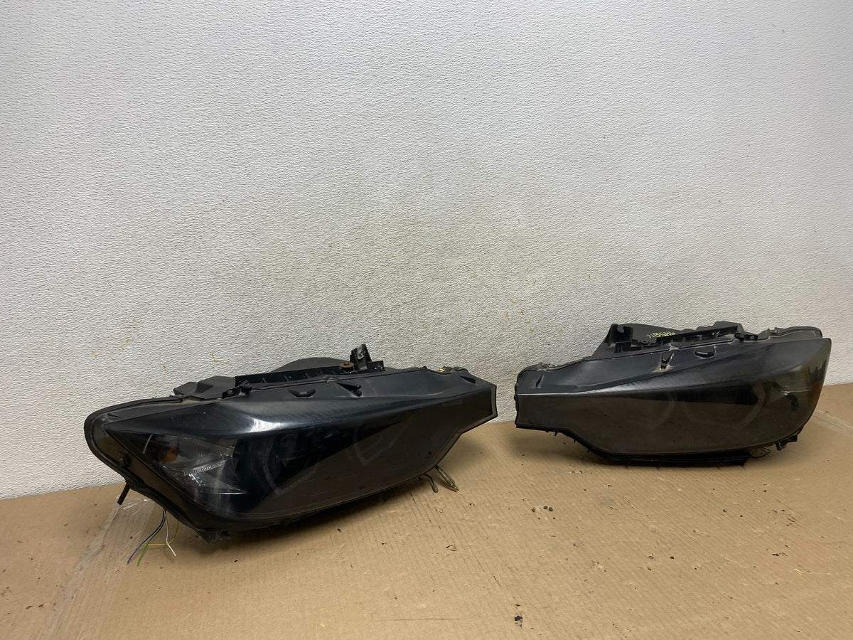 2012-2015 Bmw 3 Series F30 Sedan Left+Right Set Black LED Headlights AH5816 DG1