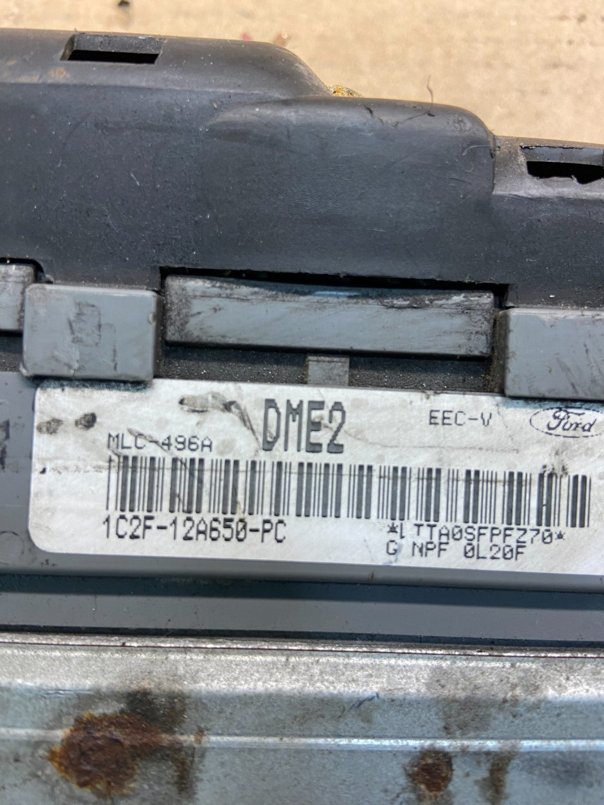 2001 Ford Van E-150 5.4L Engine Control Unit ECU Module 1C2F-12A650-PC AC4464 DG2