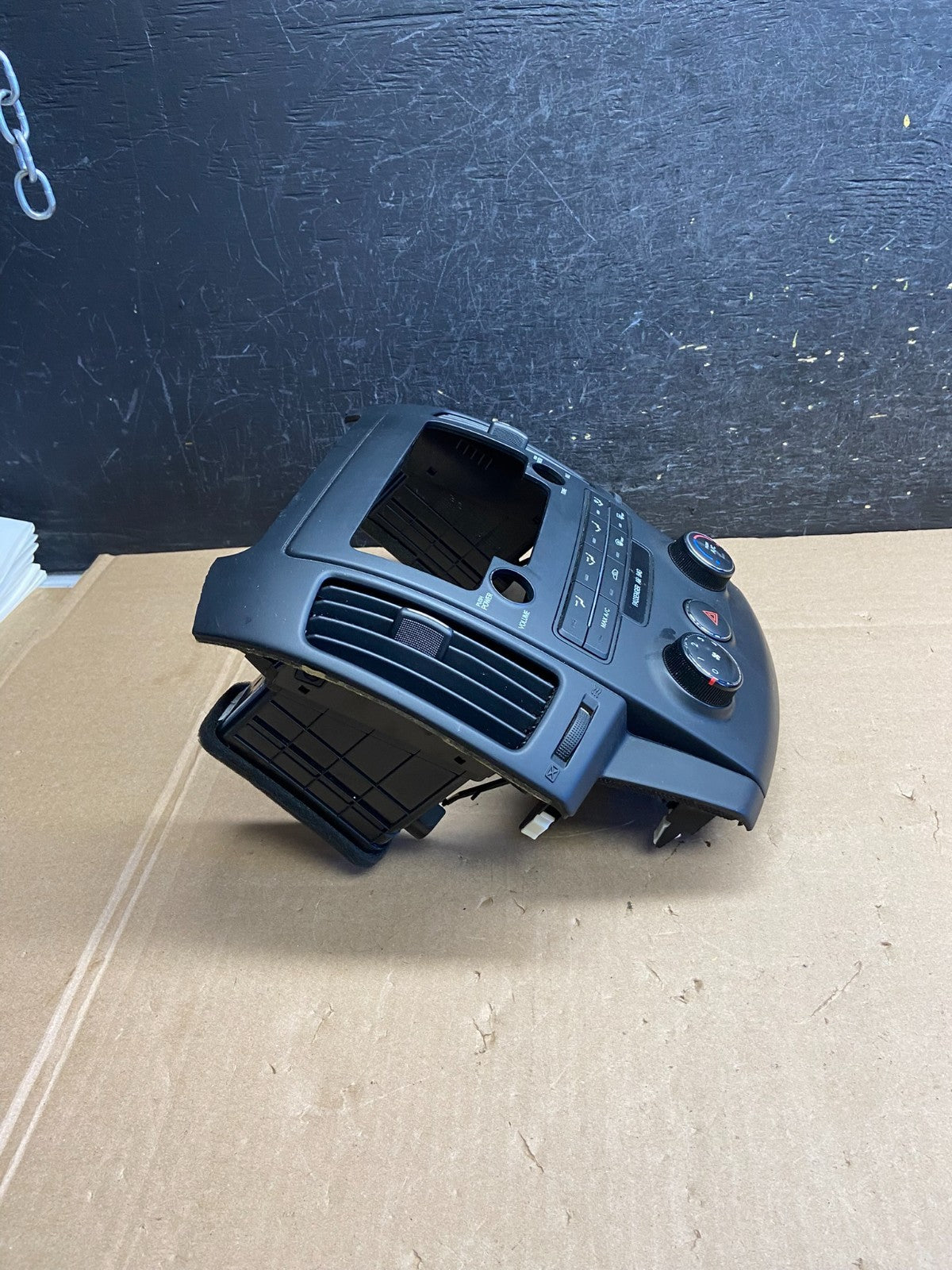 2009-2012 Hyundai Elantra Touring Wagon Front Radio Climate Control Bezel AI62811