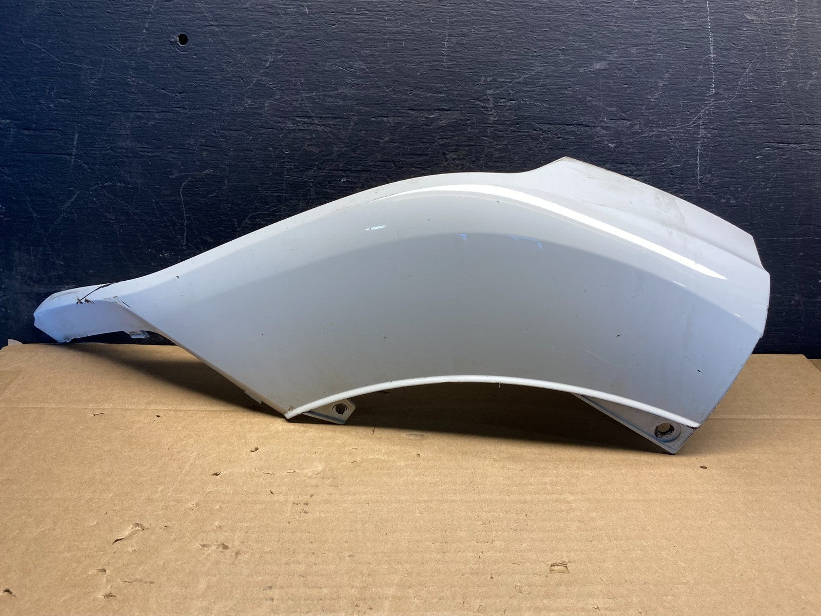 2017-2019 Audi Q7 Front Bumper Cover Left Driver Lower Spoiler Molding AE8206 DG0
