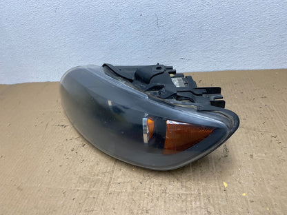 2007- 2009 Audi Q7 Left Driver LH Side Black Halogen Headlight Oem AB9912 DW1