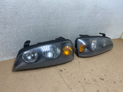 2004 2005 2006 Hyundai Elantra Left+Right Set Halogen Headlights W1098 DW2