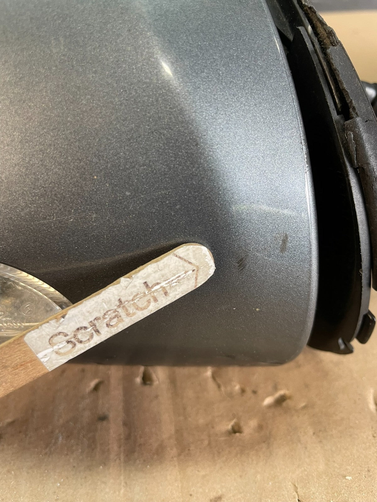 2003 to 2006 Mercedes S Class Right Passenger RH Side View Mirror AD8696 DW7
