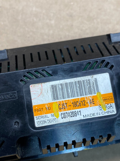 2013 2014 2015 Ford Escape Ac Heater Climate Control Temperature Oem s2554 DG6