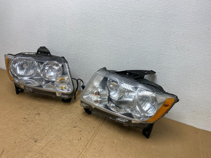 2011-2013 Jeep Grand Cherokee Left+Right Halogen Headlights AC7746 DW1