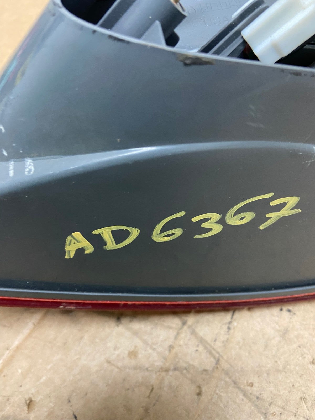 2006 2007 2008 Hyundai Sonata Left Driver Lh Side Tail Light AD6367 LK6