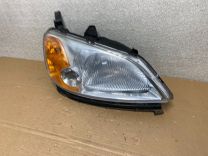 2001 - 2003 Honda Civic Coupe Headlight Halogen Right Passenger Rh AB4449 DW1