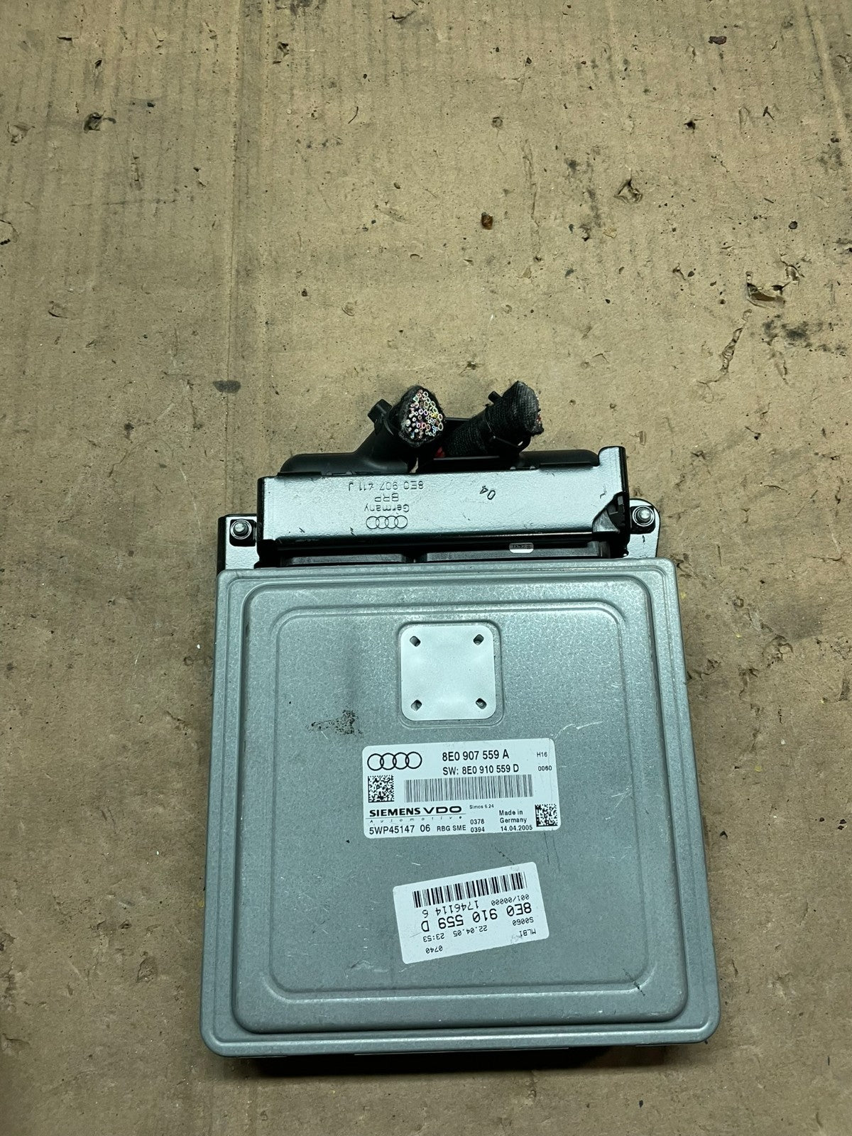2006 2007 2008 Audi A4 2.0L Engine Computer Ecu Pcm Ecm Pcu Oem OEM W2393  DG0