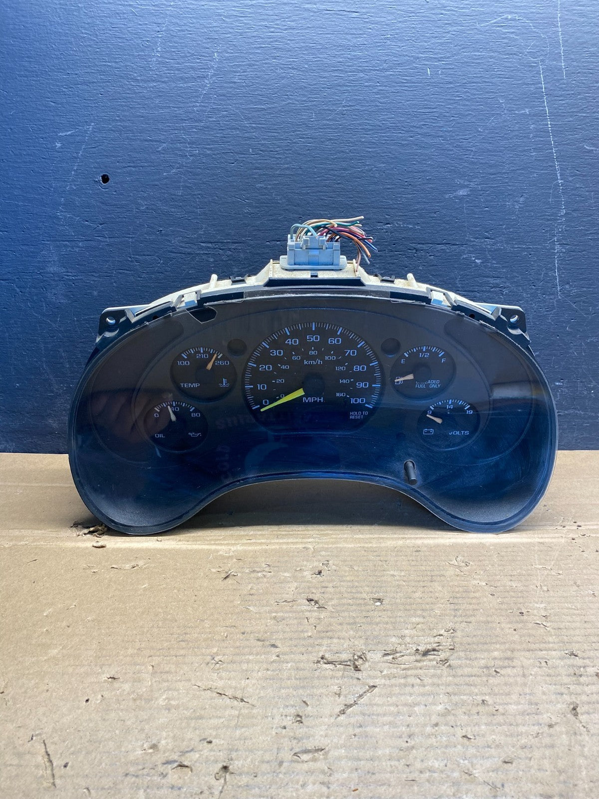1998 2004 Chevrolet S10 Blazer Cluster Gauge Speedometer AD6581 DG0