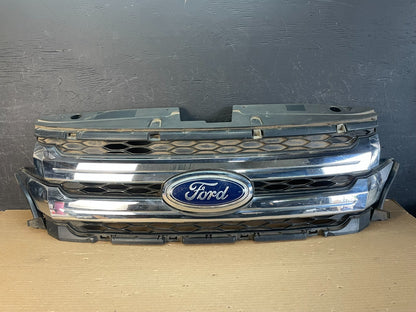 2011 2012 2013 Ford Edge Front Upper Chrome Grille Grill ae9944 DG0