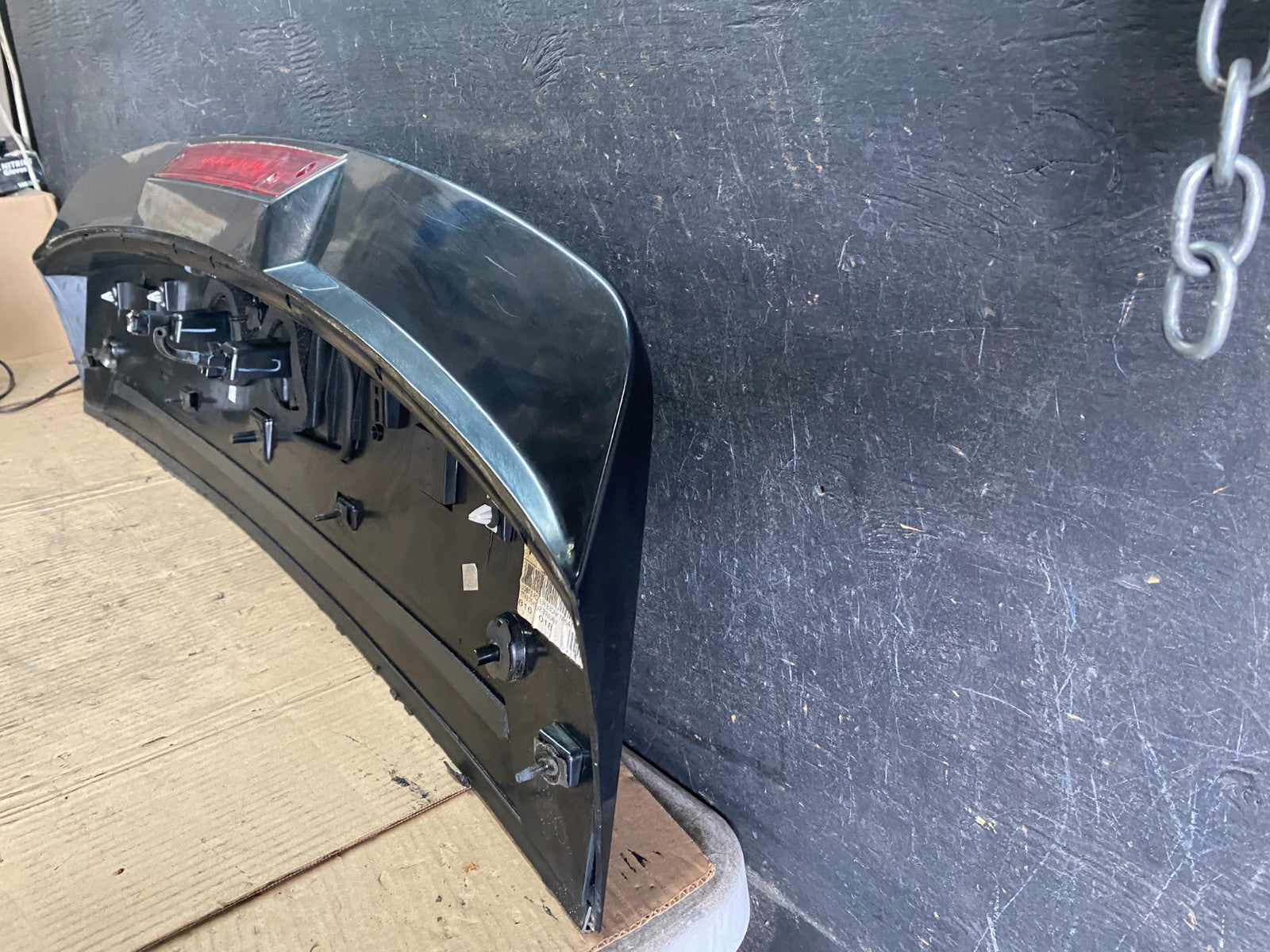 2007 to 2011 Lincoln MKX Rear Spoiler Wing With Brake Light OEM p8517 DG10