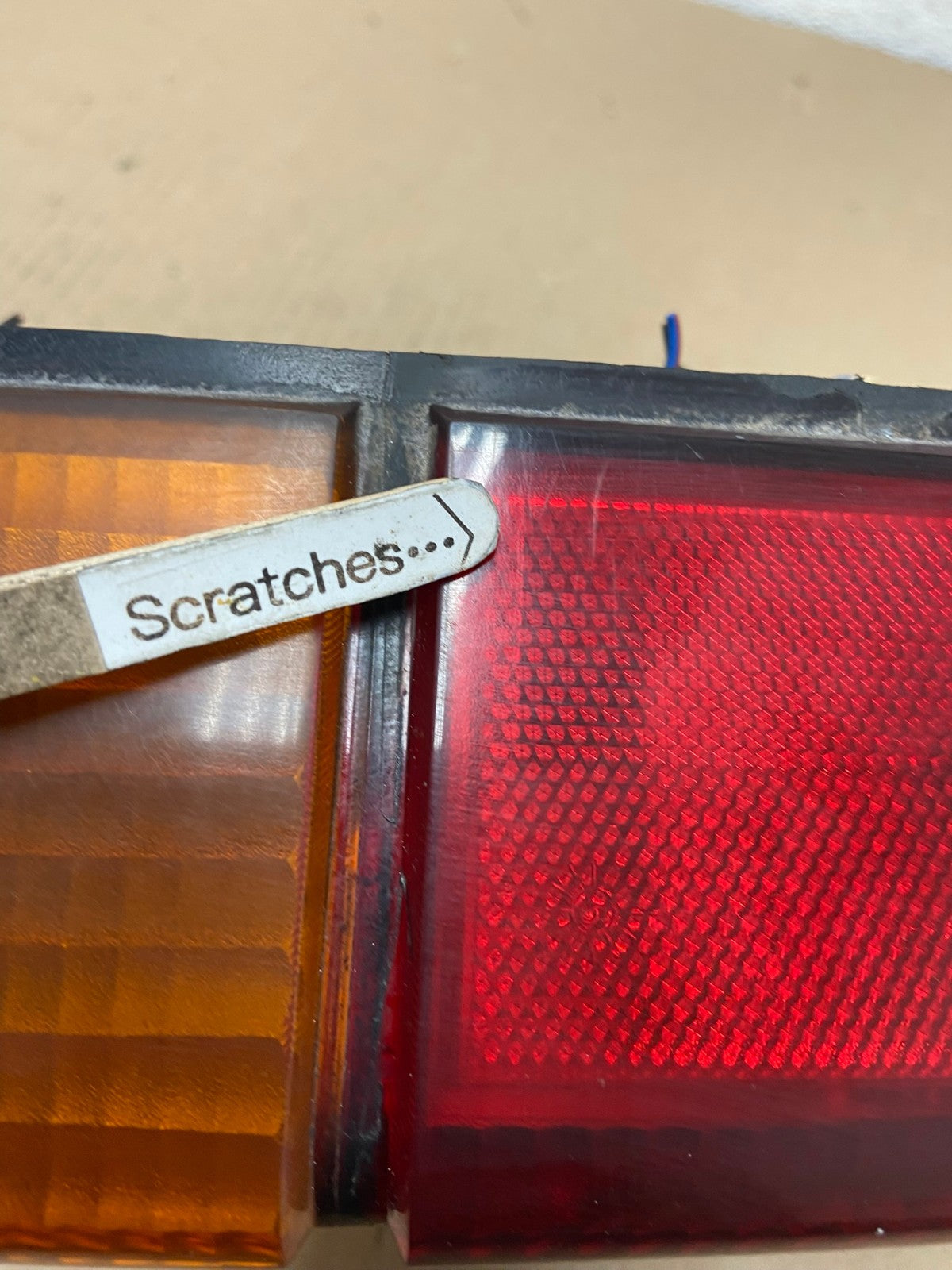 1984 to 1996 Jeep Cherokee Left Driver LH Side Tail Light AF3069 LK3