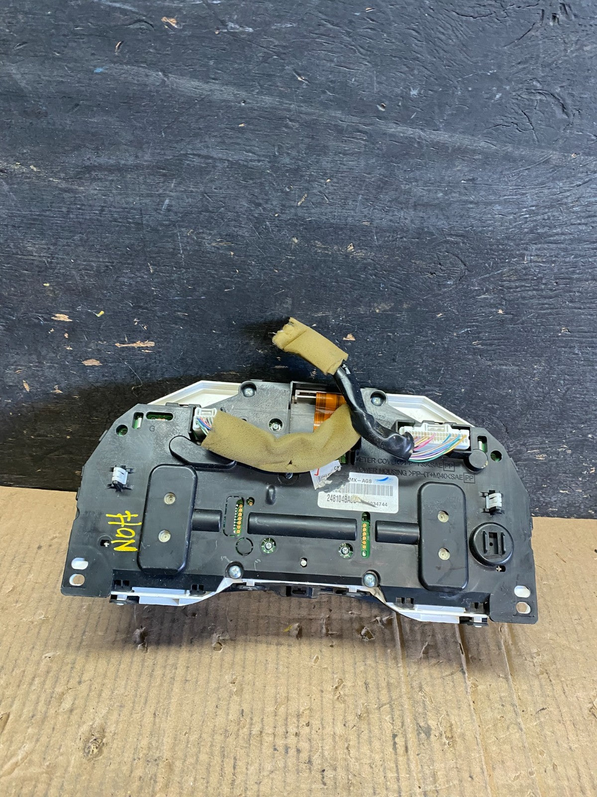 2014 to 2015 Nissan Rogue Speedometer Cluster Gauge Bezel Trim Oem S8730 DG5