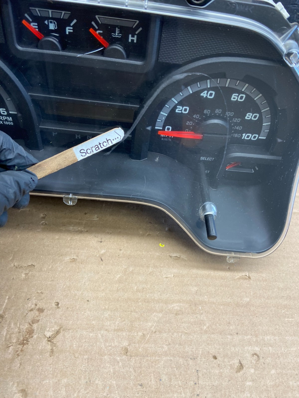 2011 to 2013 Ford E150 E250 E350 VAN Gauge Speedometer Cluster AG0317 DG1