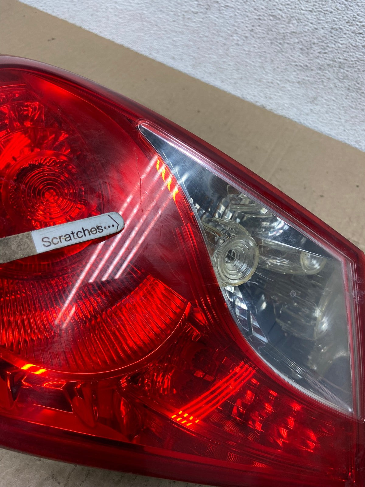 2011 2012 2013 Hyundai Sonata Left Driver LH Side Tail Light AF2853 LK3