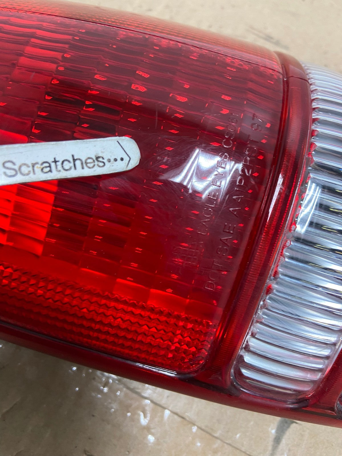 1997 - 2004 Dodge Dakota Right Passenger Rh Side Tail Light DEPO AE6044 LK3