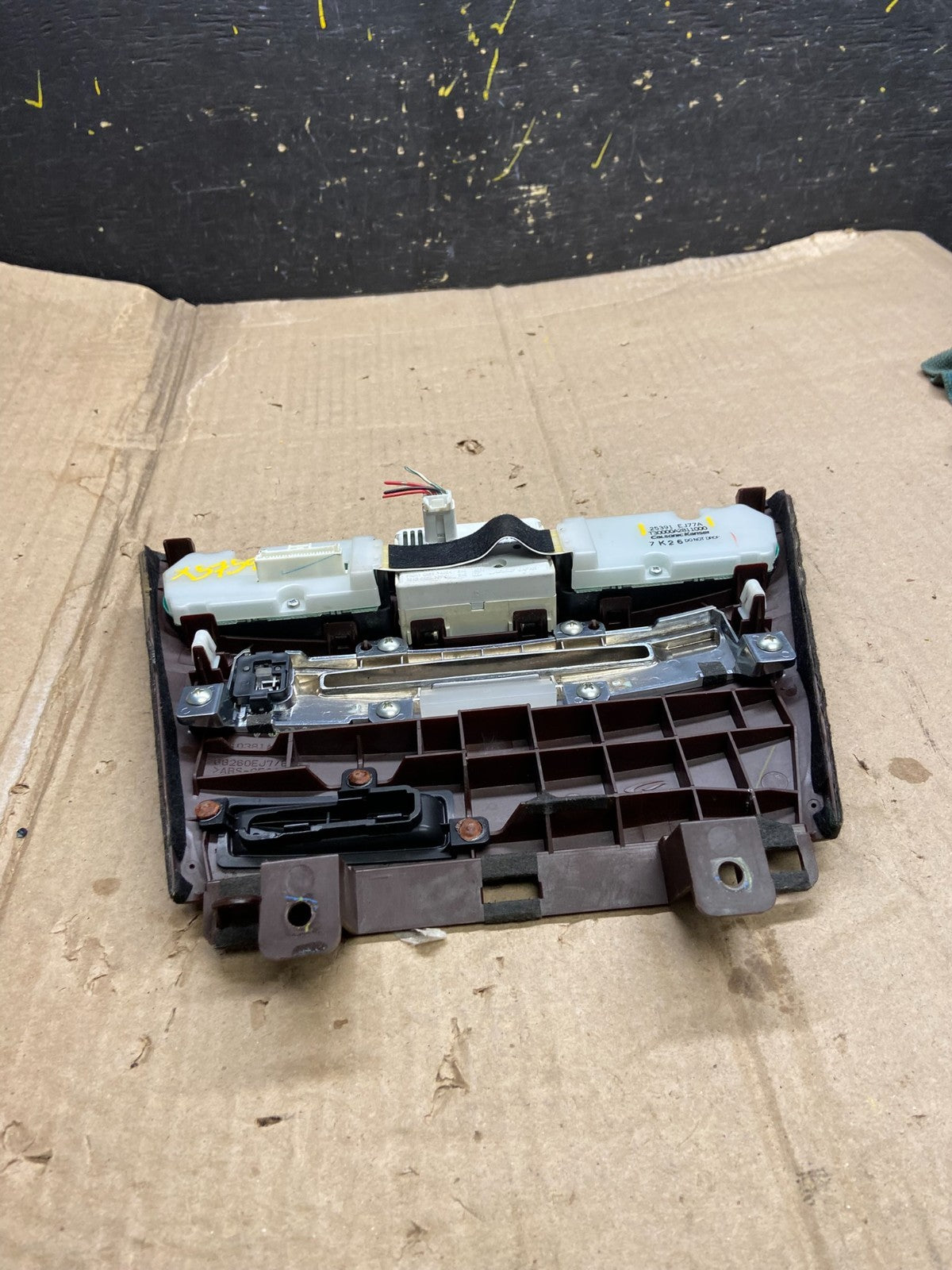 2008 2009 2010 Infiniti M35 Radio Clock Control Panel Plate x5759 DG4