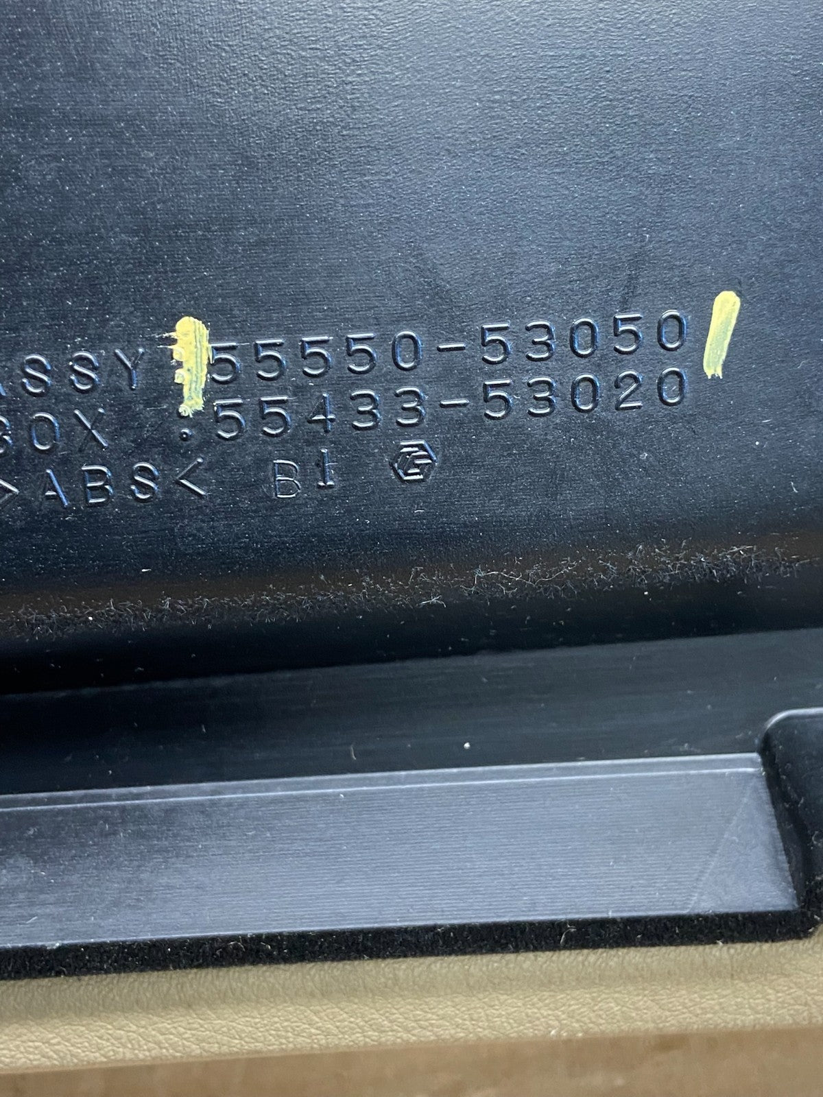 2006 to 2011 Lexus IS250 Right Passenger Side Storage Glove Box ag8783 DG7