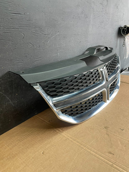 2011 to 2018 Dodge Journey Front Upper Chrome Grill Grille AE8418 DW2