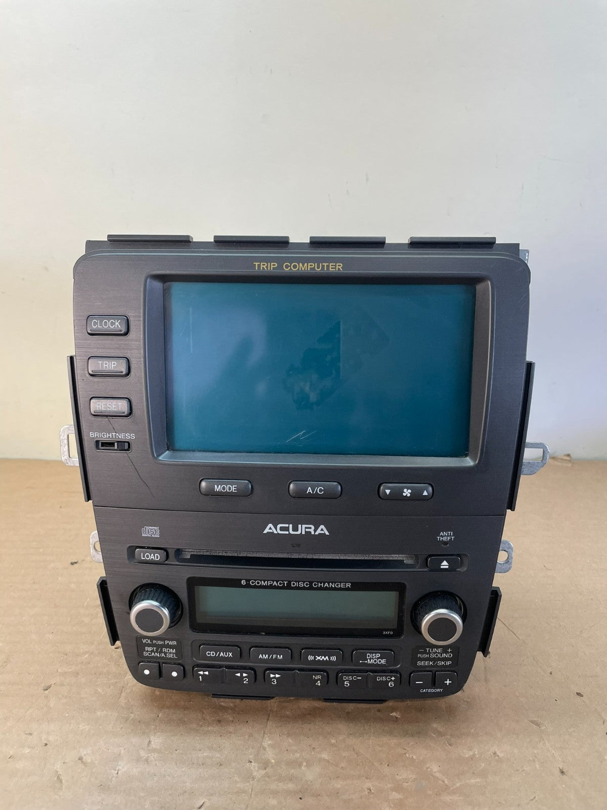 2004-2006 Acura Mdx Radio Screen Display Navigation Climate Control AI0496 D0