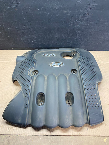 2005 - 2006 Hyundai Santa Fe 2.7L V6 Engine Motor Cover F3899 PS1