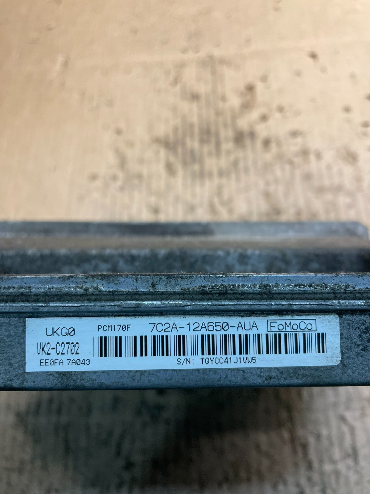 2007-2008 Ford E150 ECM ECU Engine Computer Module 7c2a-12a650-aua u9453 DG3