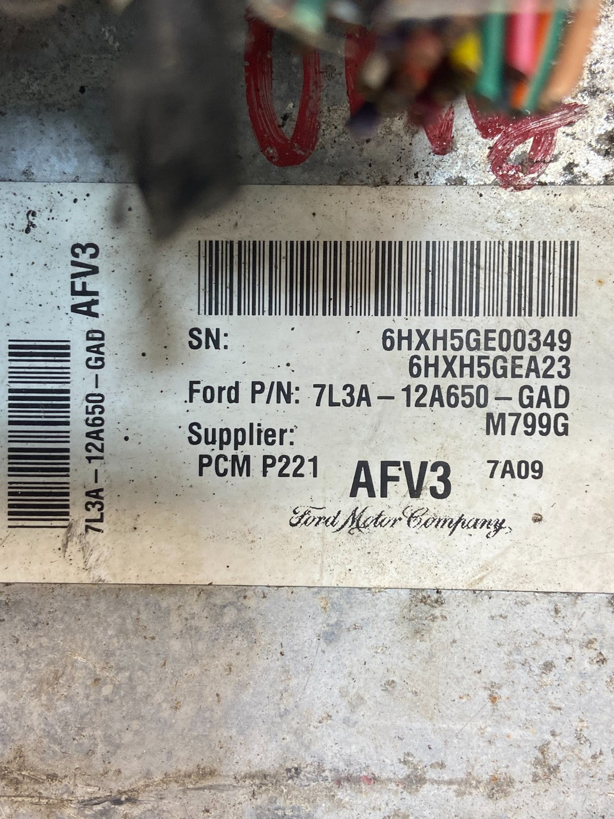 2007 Ford F-150 F150 4.2L Engine Control Unit ECU Computer Module AF9314 DG2