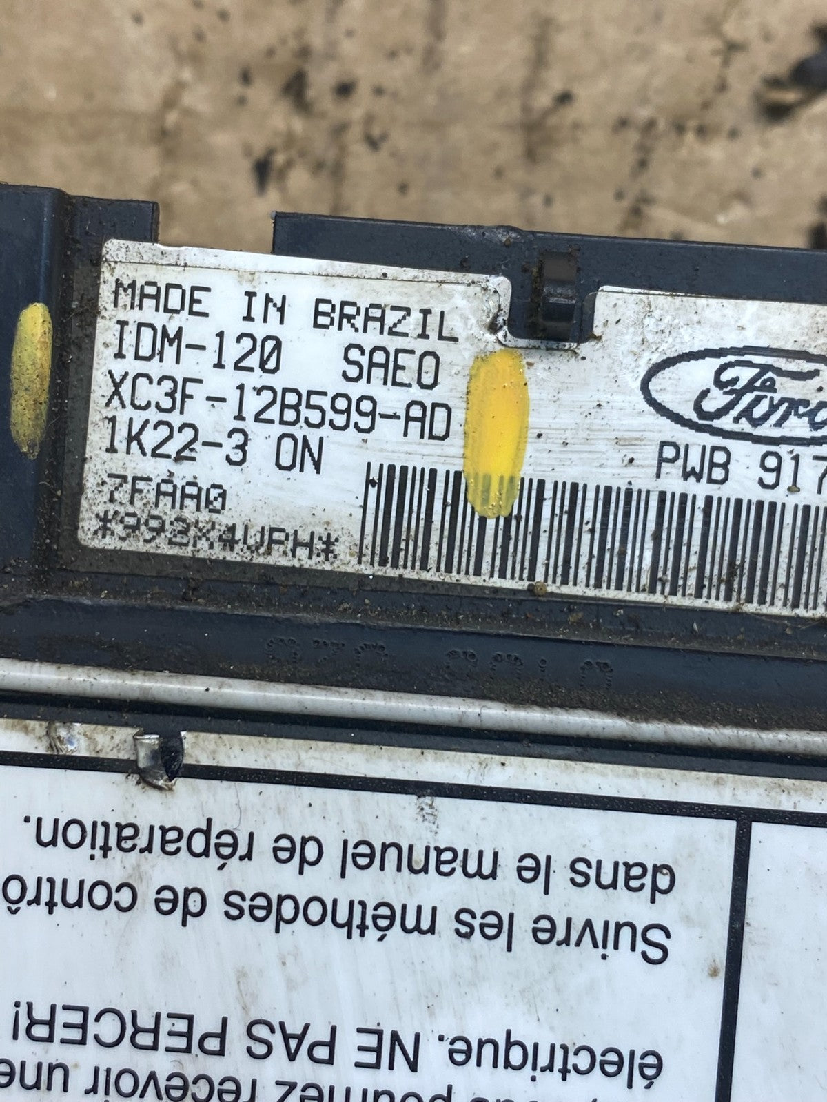 1999 to 2003 Ford F250 7.3L Diesel Driver Fuel Injector Control Module ag1738 DG2