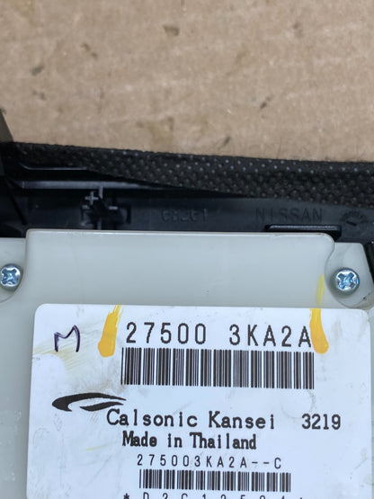 2013 to 2018 Nissan Pathfinder Radio Audio Climate Control AG5203 DG7