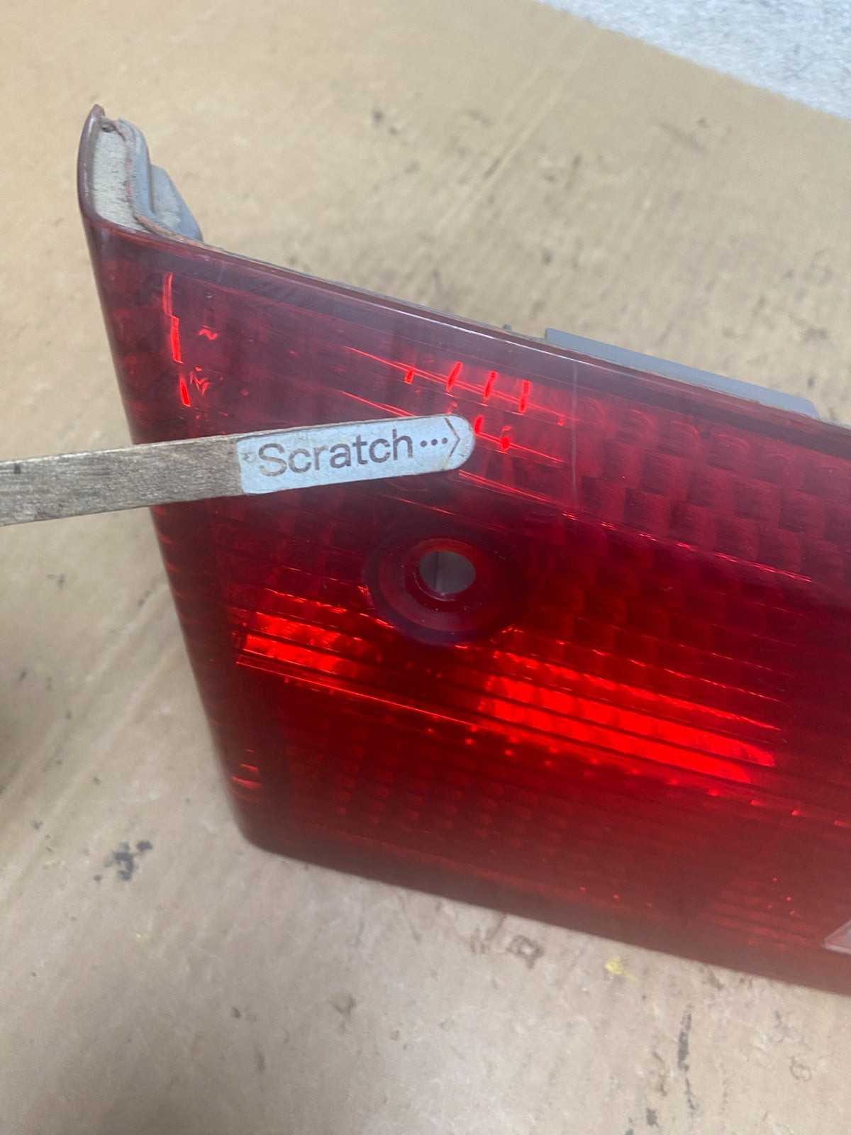 2005 Honda Accord Sedan Right Passenger Inner Tail Light Oem Q7923 DW3