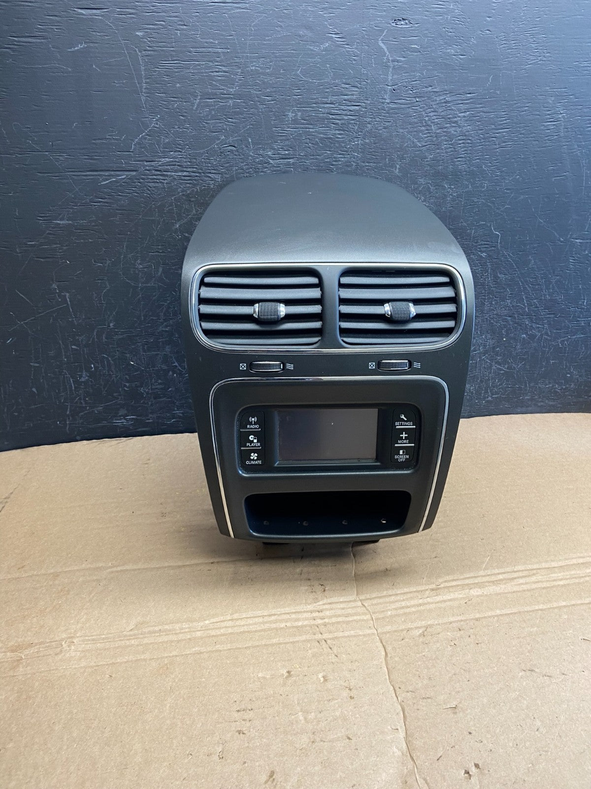 2011-2019 Dodge Journey 4.3 Radio Display Screen Bezel Trim Air Vents AF1865 DG0