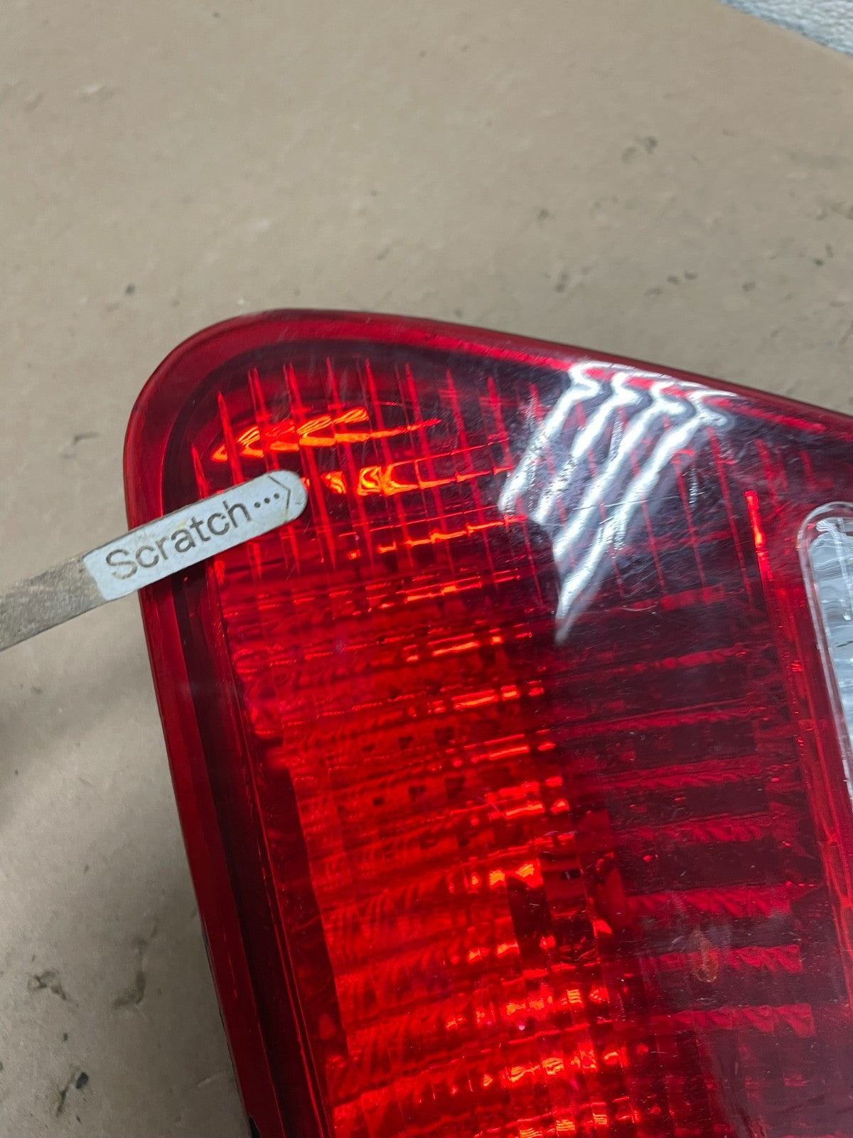 1999 to 2000 Honda Civic Sedan Right Passenger Side Tail Light Inner Q45496