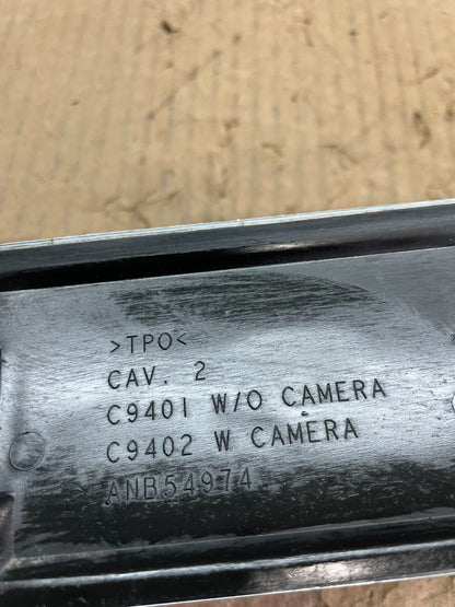 2007-2012 GMC Acadia Chrome Tailgate Rear Finish Molding Back W/Camera AB3201 DG10