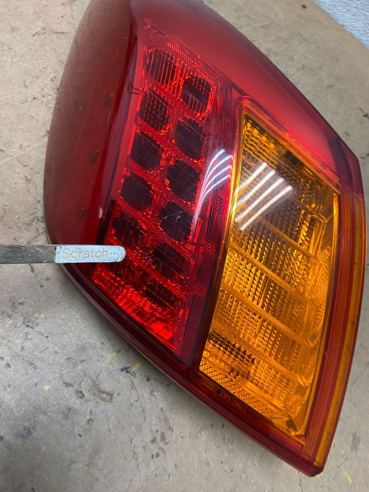 2009 2010 Nissan Murano Left Driver Lh Side Tail Light Oem X8688 PS5