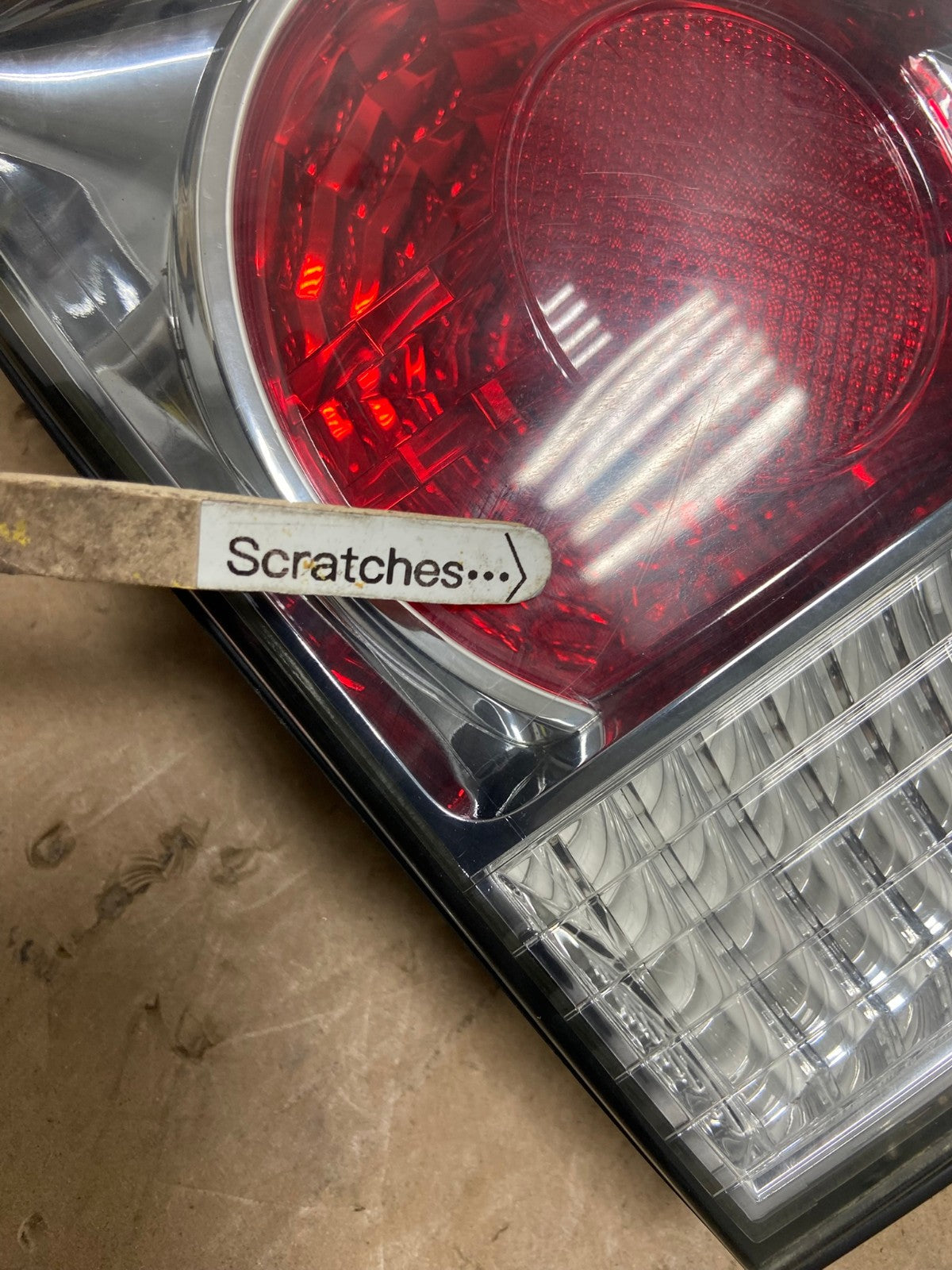 2000-2003 Lexus Rx300 Left Driver Lh Side Rear Inner Tail Light AC5899 LK3