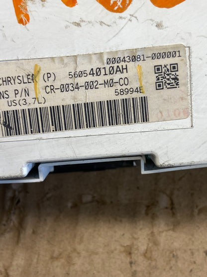 2006 Jeep Grand Cherokee 3.7L Speedometer Gauge Cluster OEM ab9840 DG7