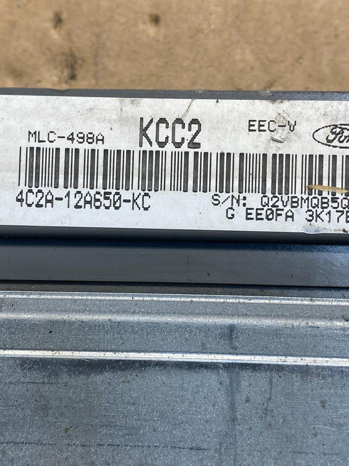 2004 Ford Van E250 4.6L Engine Control Module Unit ECU AE7543 DW2