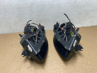 2002 to 2004 Nissan Altima Left+Right Side Set LED Black Headlights  V1240 DG12