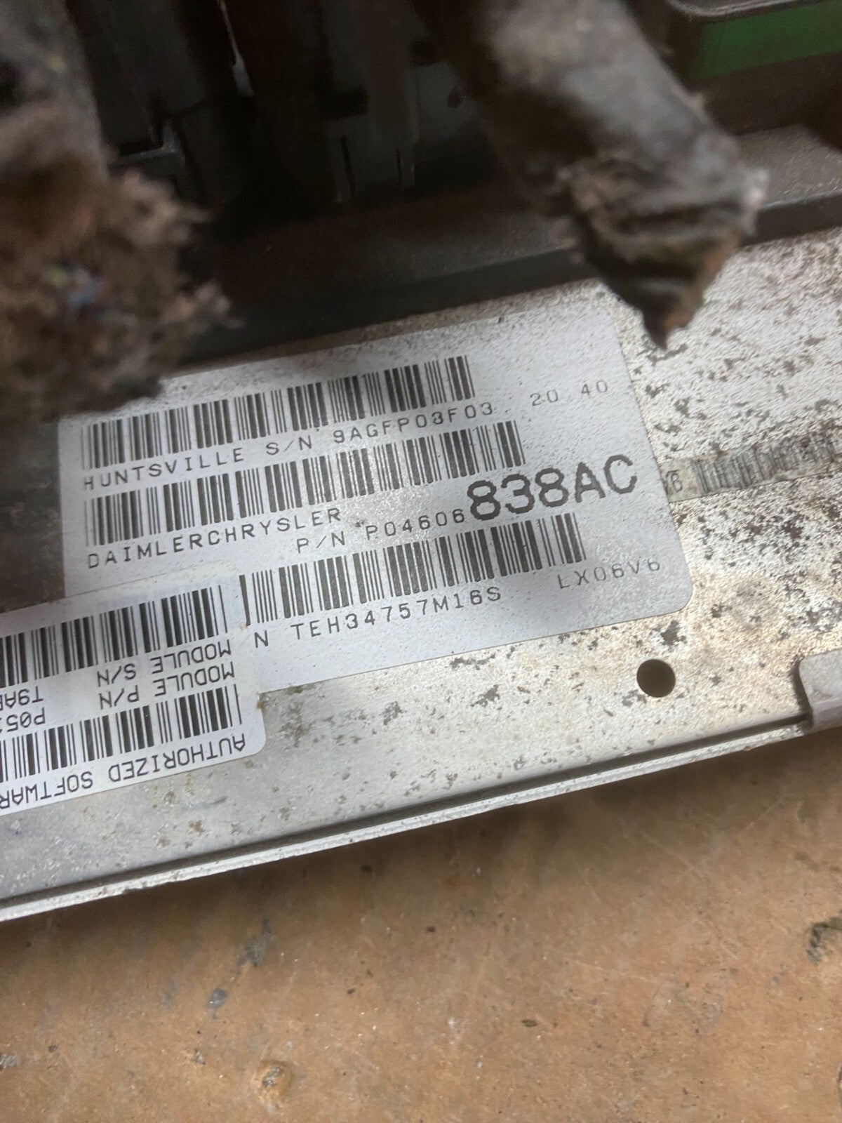 2006 Dodge Magnum Charger 5.7L Engine Control Unit ECU H5014 DG14