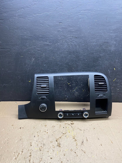 2015 to 2018  Chevrolet Silverado Center Console Radio Bezel  u5270 DG0