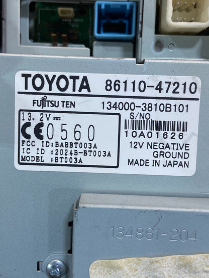 2006 to 2009 Toyota Prius Radio Stereo Receiver Screen Display AF9403 DG4