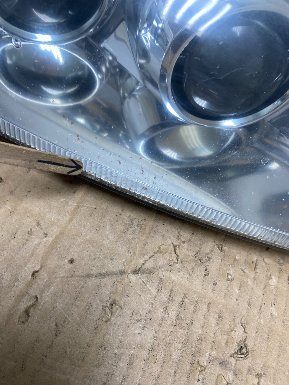 1992 to 1994 Lexus Es300 Right Passenger RH Headlight Halogen AD1079 DW4