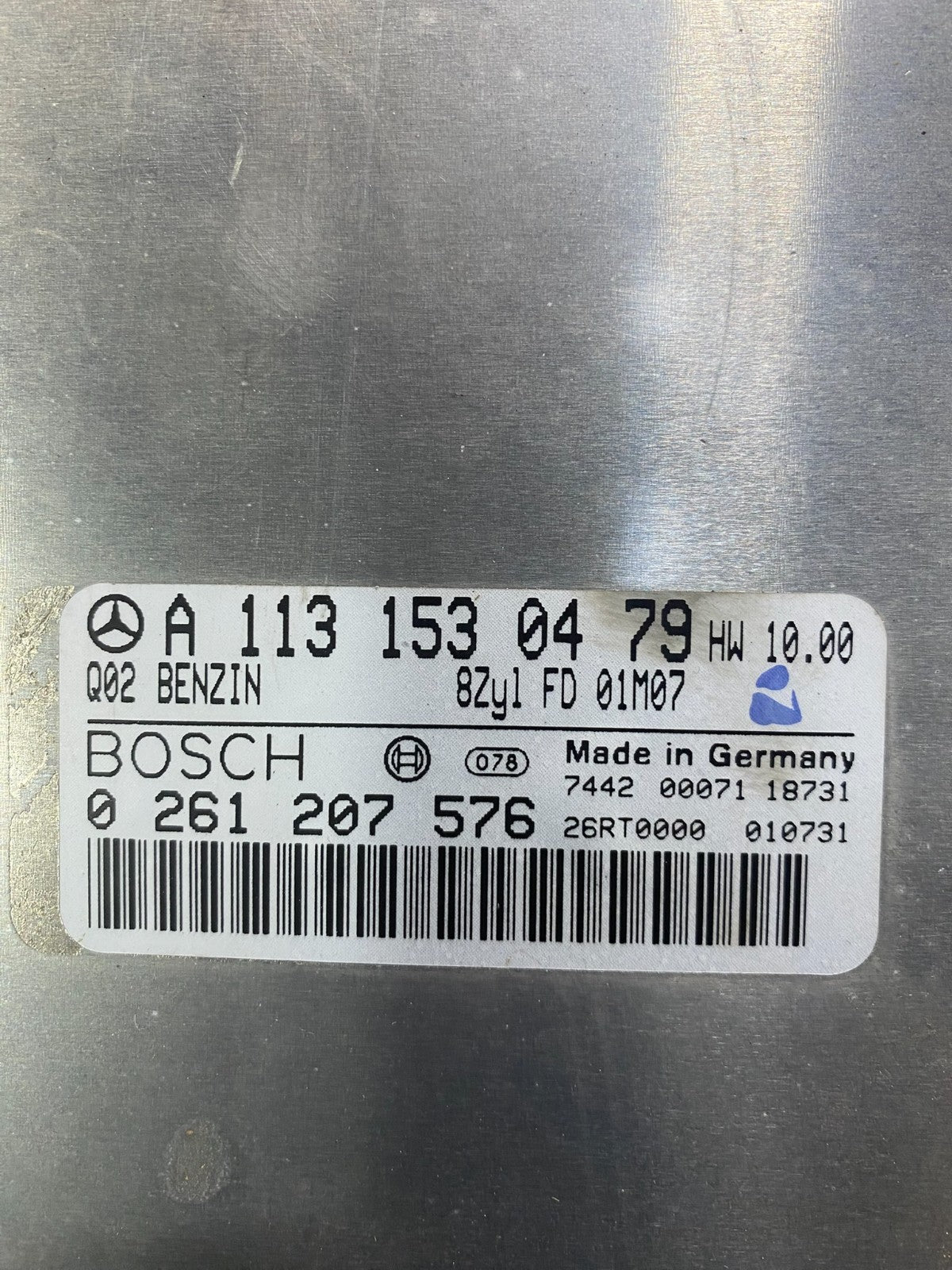 2003 to 2006 Mercedes CL500 CLK500 ECU ECM Engine Control Module OEM ac2775 DG2