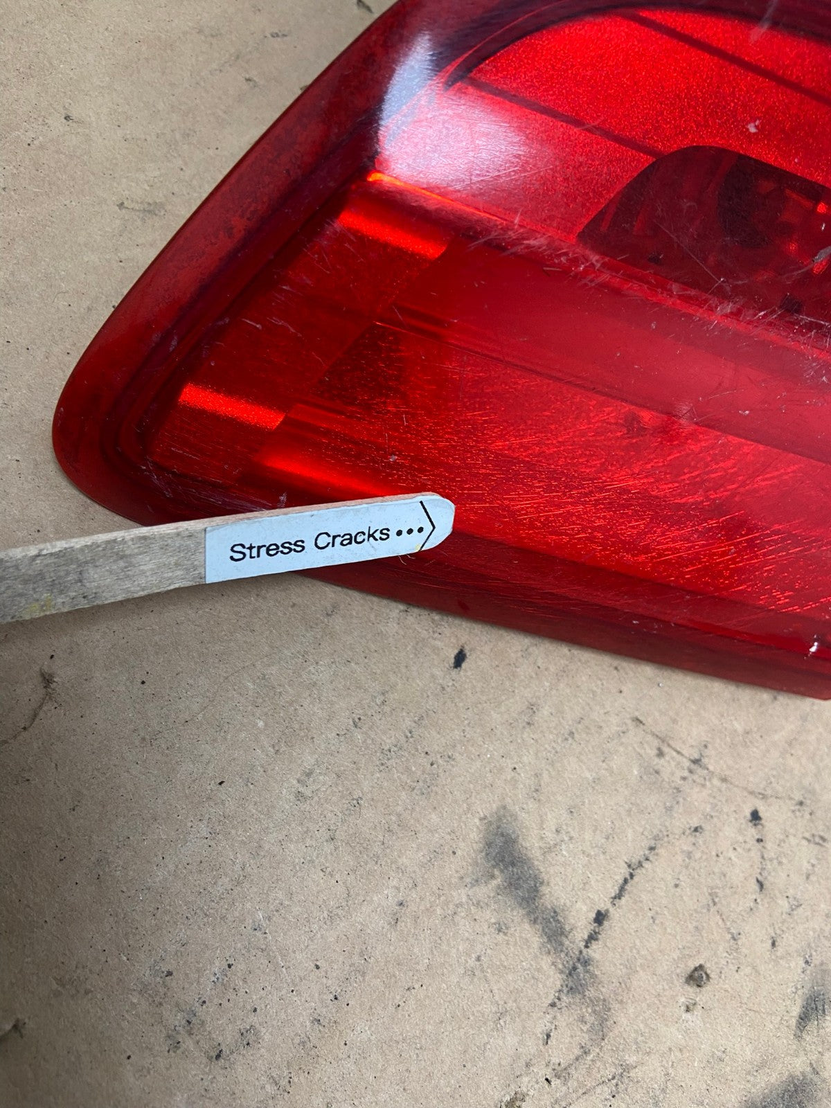 2011 to 2013 BMW 3 Coupe E92 Right Passenger RH Tail Light Inner AD2728 LK4