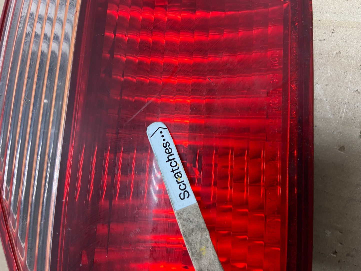 1998 to 2000 Honda Accord Right Passenger Side Inner Tail Light OEM AB8075 LK3