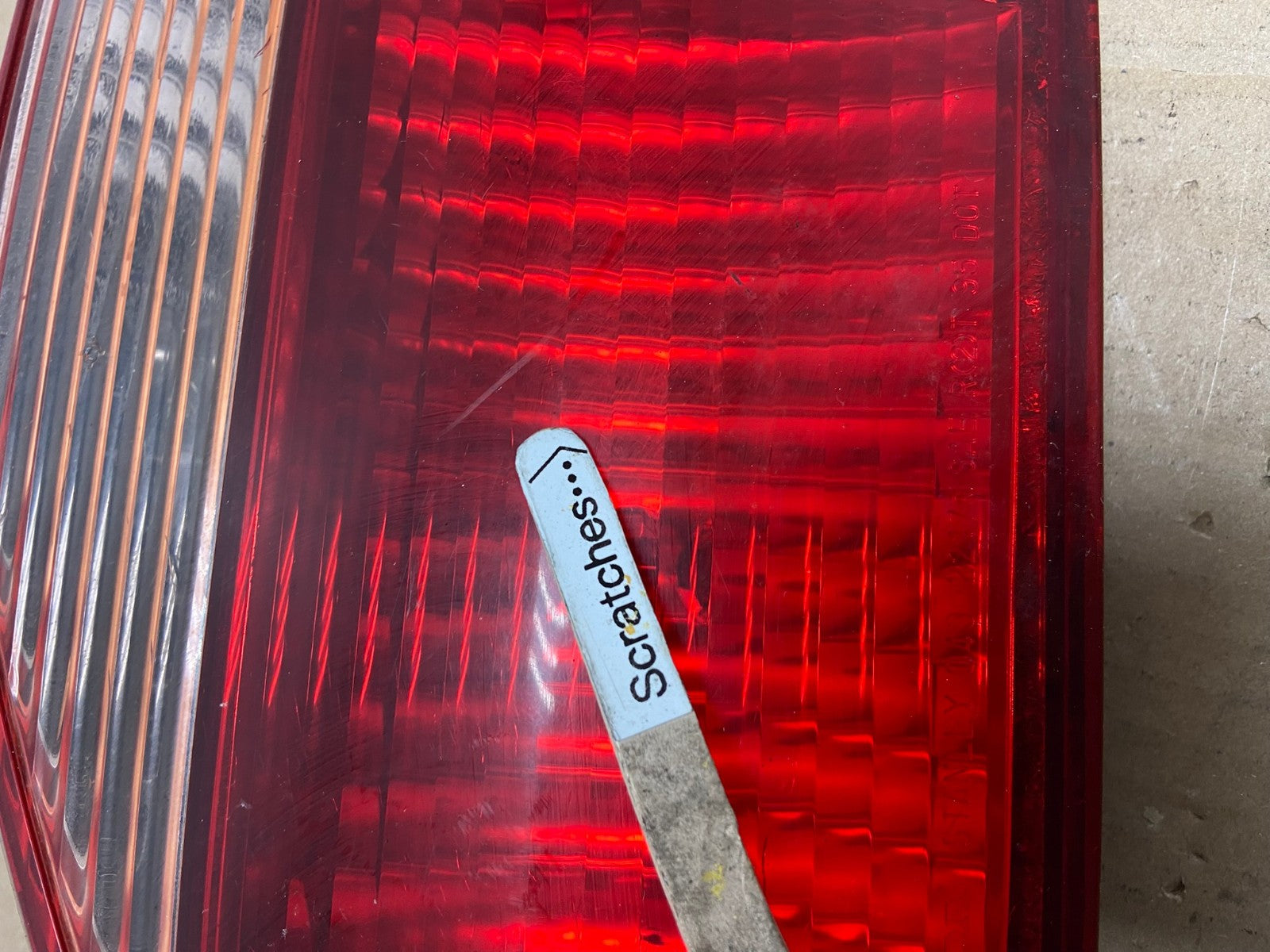 1998 to 2000 Honda Accord Right Passenger Side Inner Tail Light OEM AB8075 LK3
