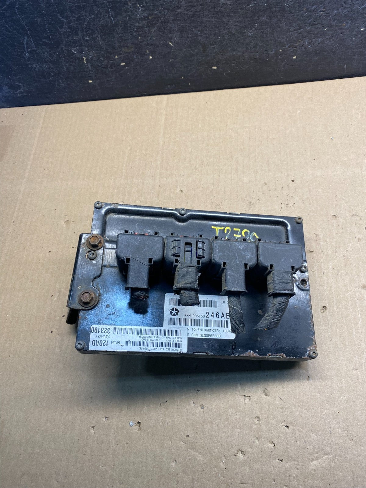 2008 2010 Dodge Charger 3.5L Engine Control p68054120ad ECM AG7508 DG0