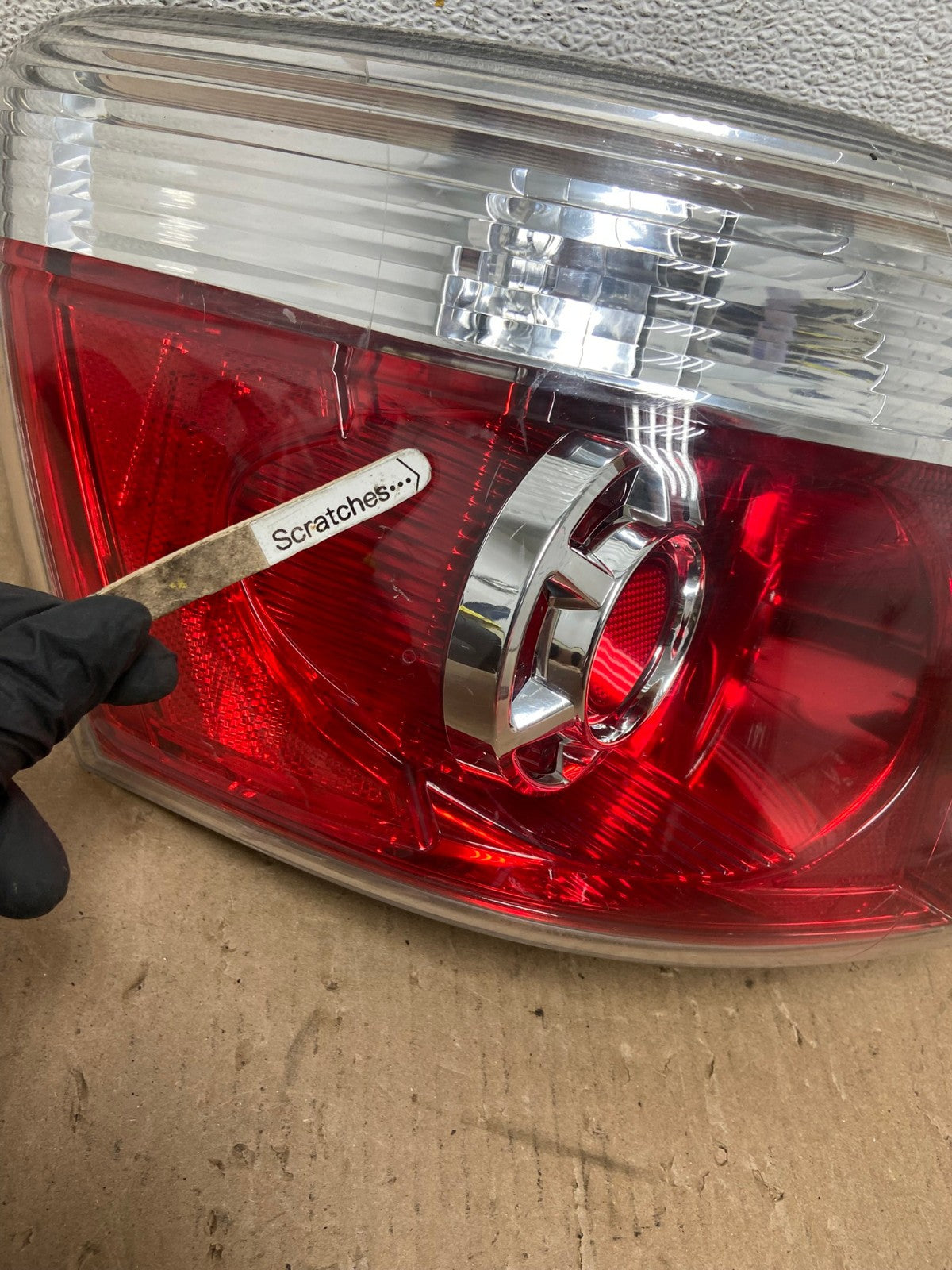 2007 to 2012 GMC Acadia Tail Light Left Side Driver Lh AD7725 LK3