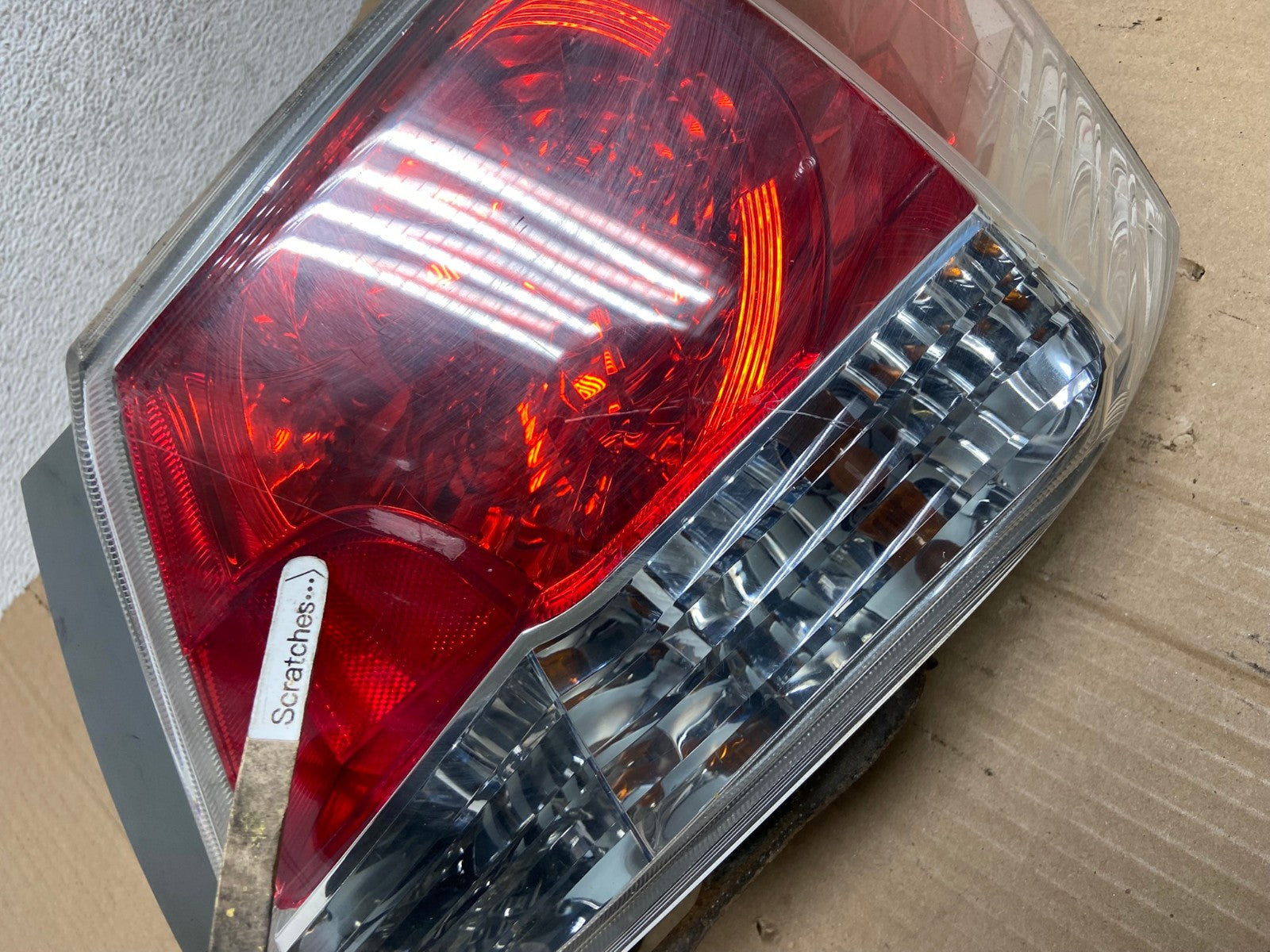 2008 to 2012 Honda Accord Sedan Tail light Right Passenger RH Side AE8916 LK3